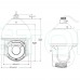 IP PTZ-відеокамера 8Mp TVT TD-8883IM2N (PE/WP/50M/AR50) f=5.3-256mm 50x